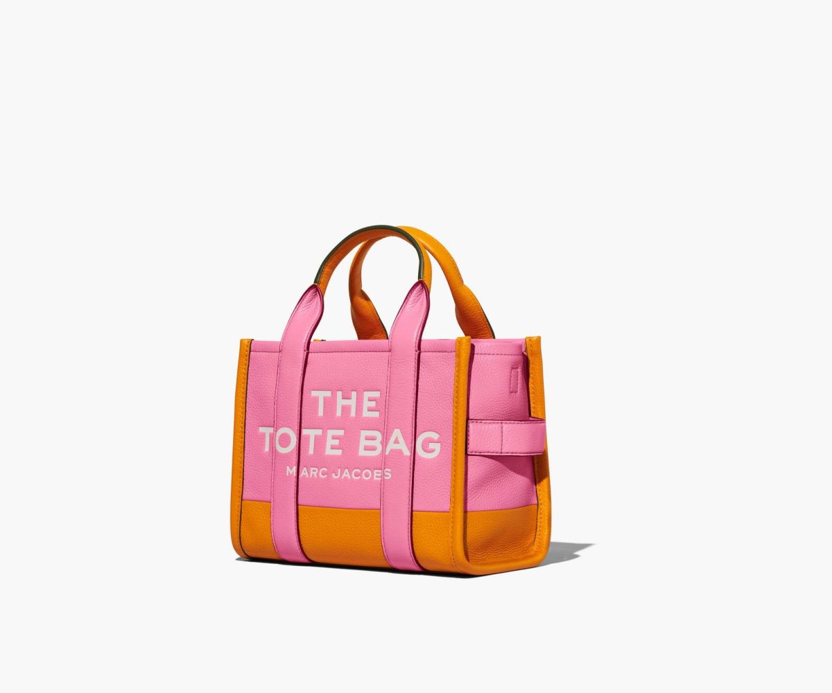 Marc Jacobs Colorblock Mini Tote Bag The Tote Bag Candy Pink Multi | PMO138504