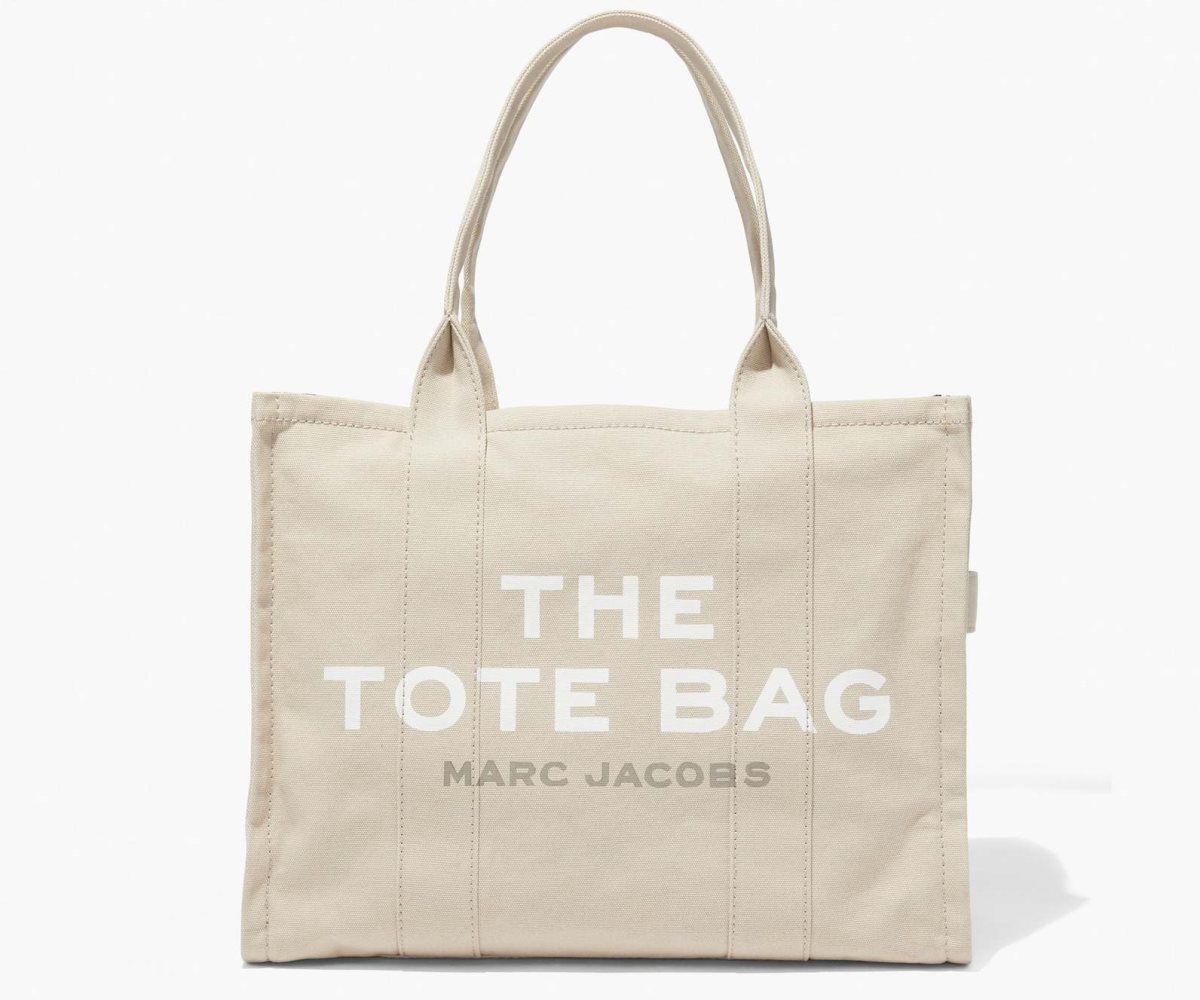 Marc Jacobs Large Tote Bag The Tote Bag Beige | EDM543219