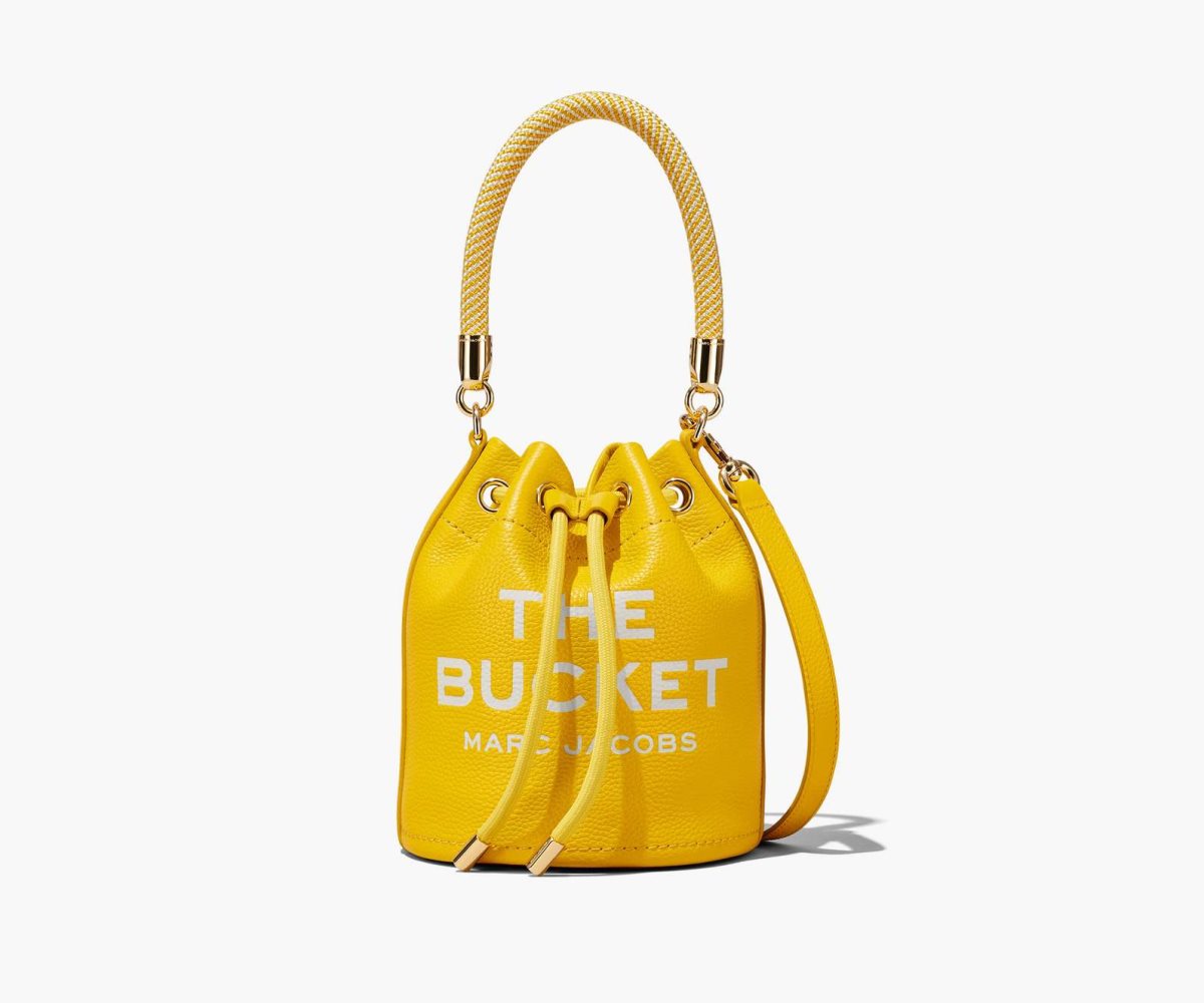 Marc Jacobs Leather Bucket Bag Bucket Bag Sun | FBW804397