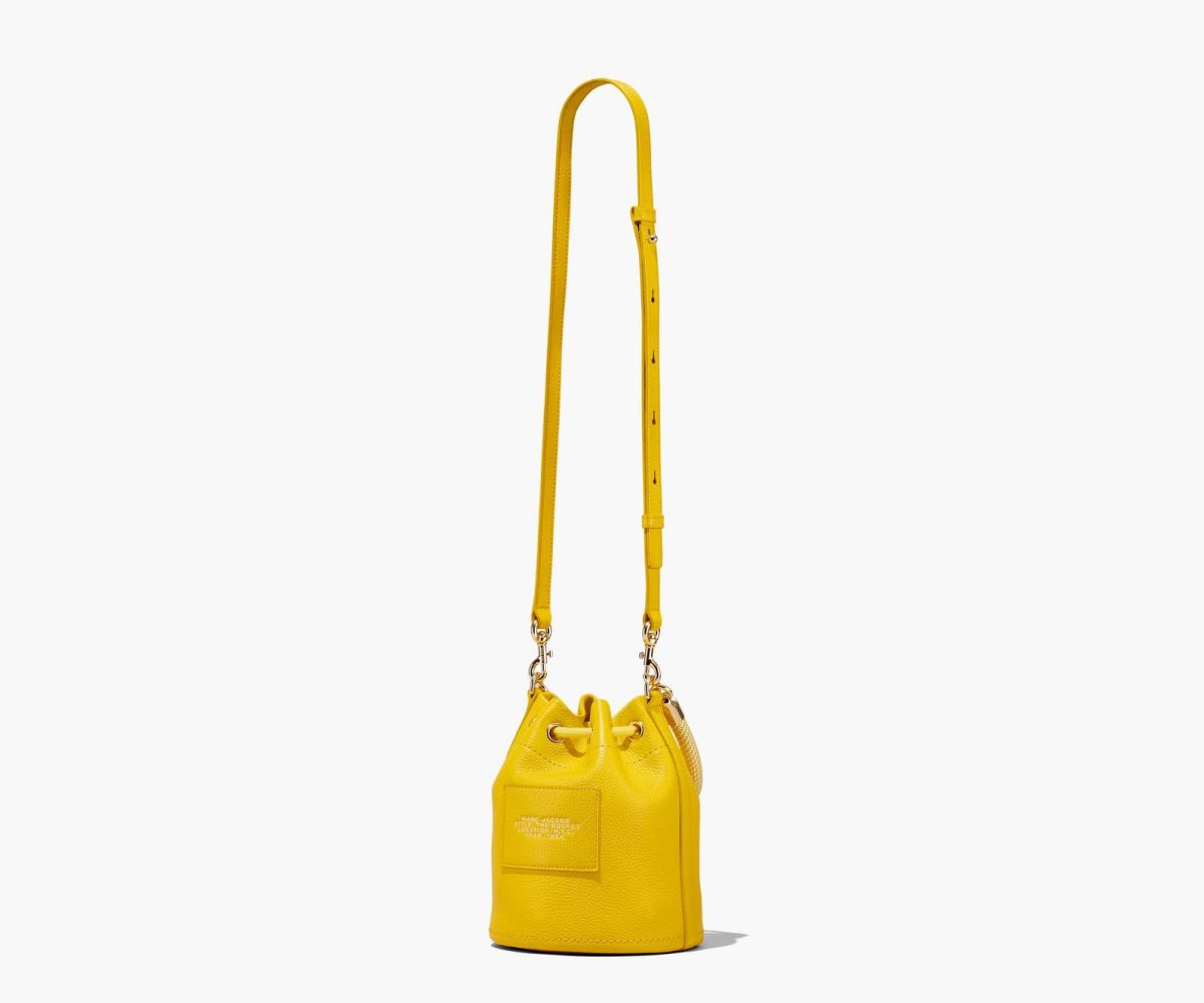 Marc Jacobs Leather Bucket Bag Bucket Bag Sun | FBW804397