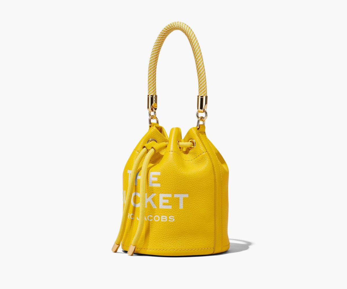 Marc Jacobs Leather Bucket Bag Bucket Bag Sun | FBW804397