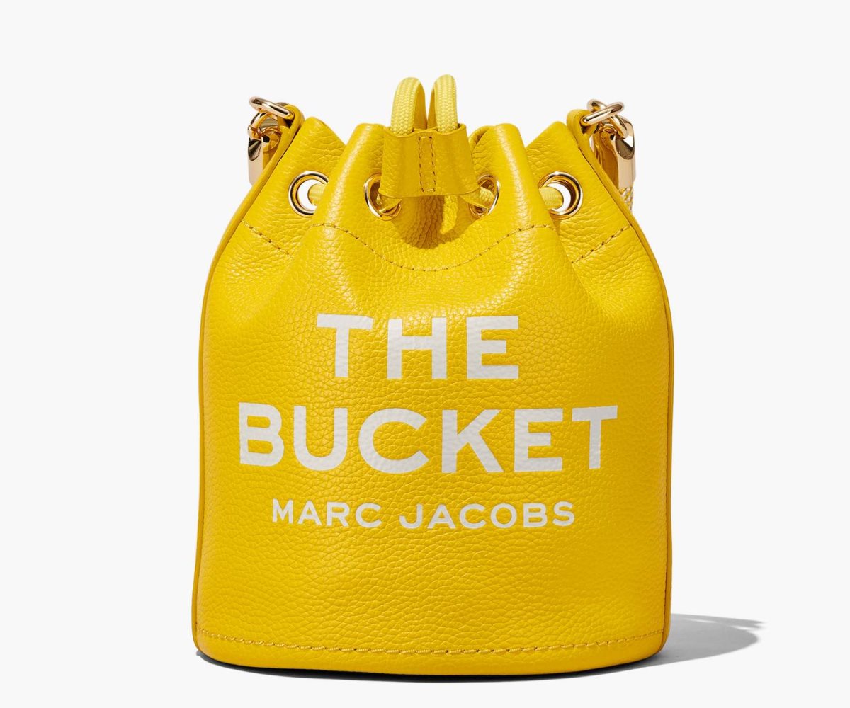 Marc Jacobs Leather Bucket Bag Bucket Bag Sun | FBW804397