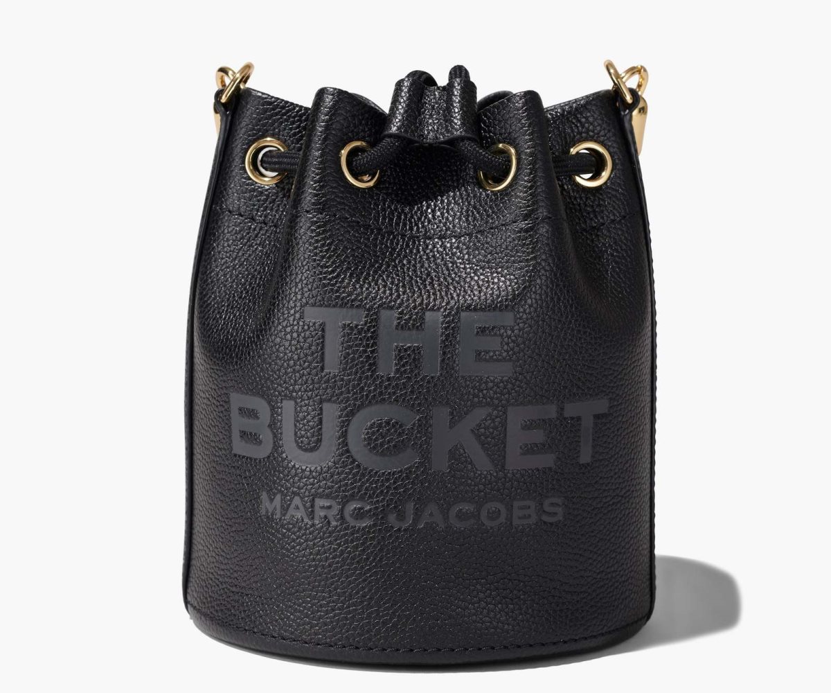 Marc Jacobs Leather Bucket Bag Bucket Bag Black | HUO912708