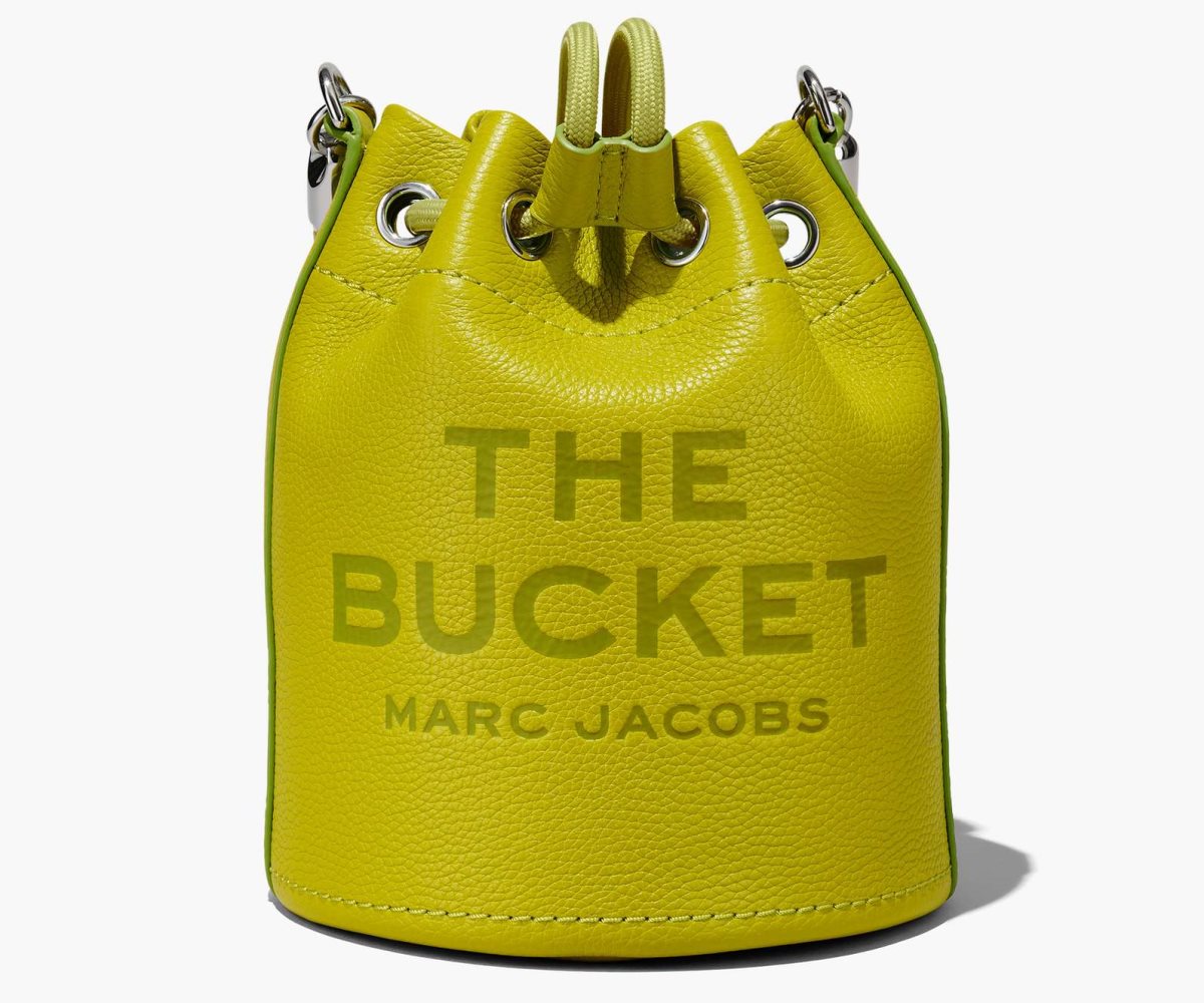 Marc Jacobs Leather Bucket Bag Bucket Bag Citronelle | ITJ429576