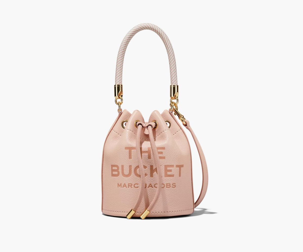 Marc Jacobs Leather Bucket Bag Bucket Bag Rose | NFI316498