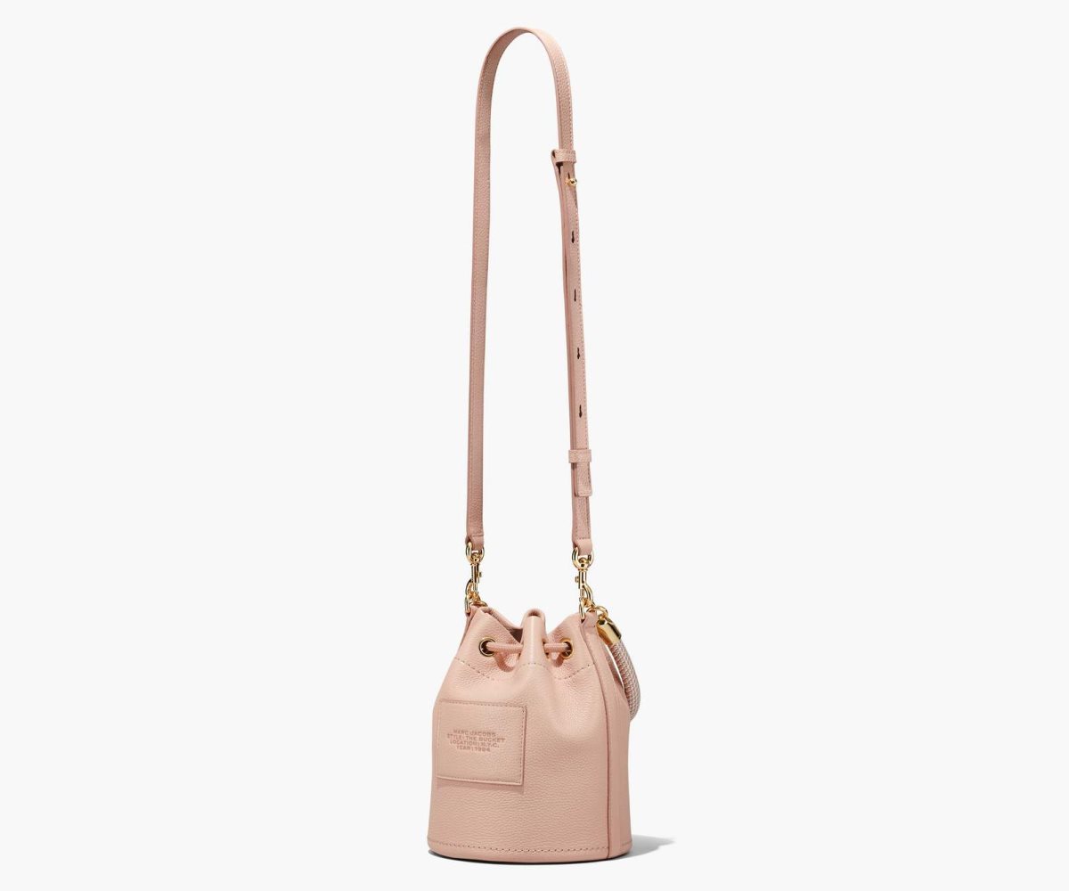 Marc Jacobs Leather Bucket Bag Bucket Bag Rose | NFI316498