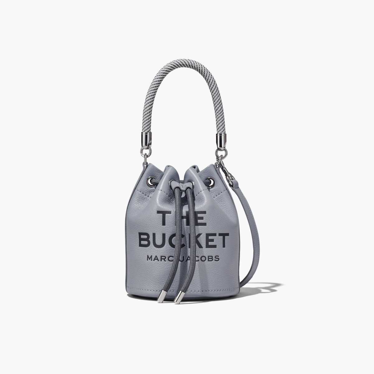 Marc Jacobs Leather Bucket Bag Bucket Bag Wolf Grey | OBC865127