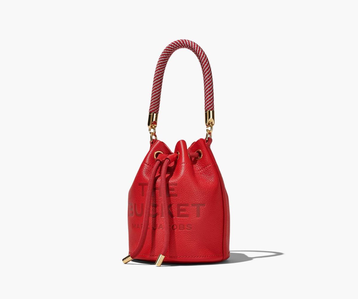 Marc Jacobs Leather Bucket Bag Bucket Bag True Red | WAO173820