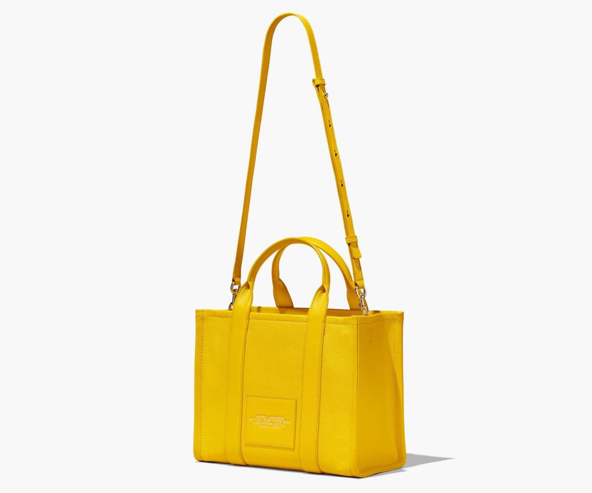 Marc Jacobs Leather Medium Tote Bag The Tote Bag Sun | KPV963841