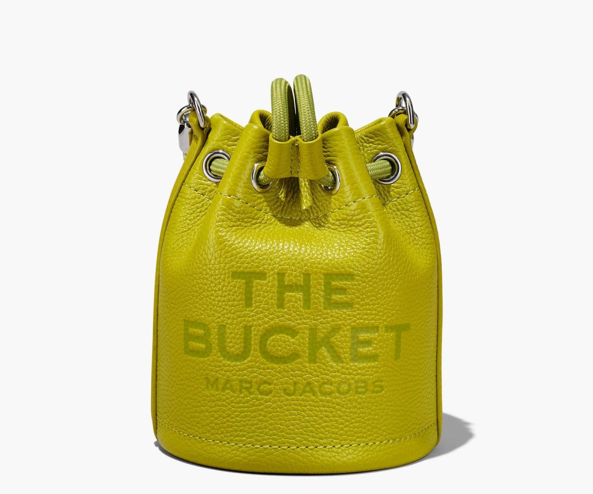 Marc Jacobs Leather Micro Bucket Bag Bucket Bag Citronelle | PKC809347