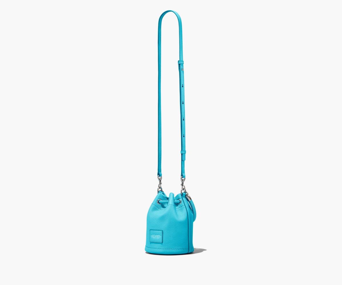 Marc Jacobs Leather Micro Bucket Bag Bucket Bag Pool | SYT601295