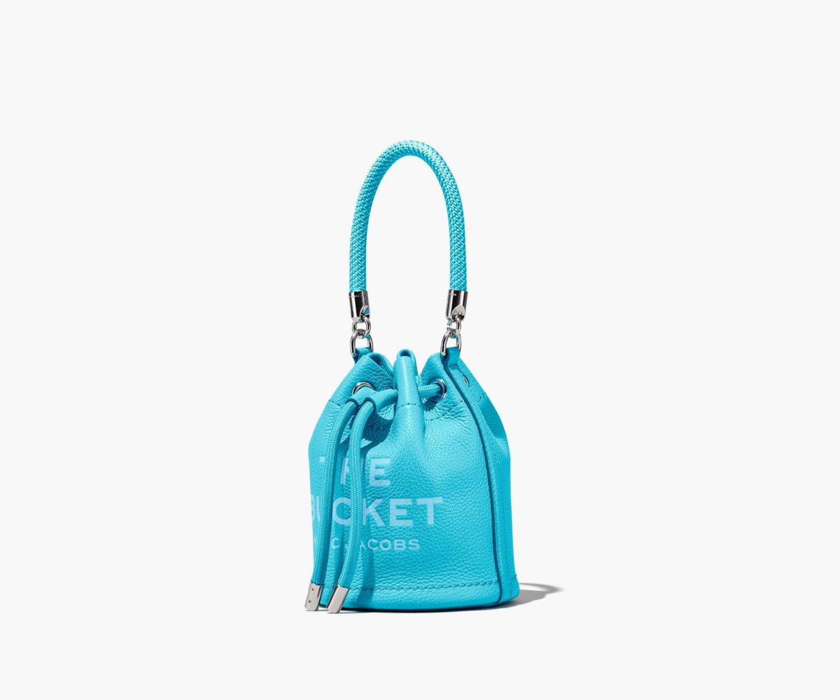 Marc Jacobs Leather Micro Bucket Bag Bucket Bag Pool | SYT601295