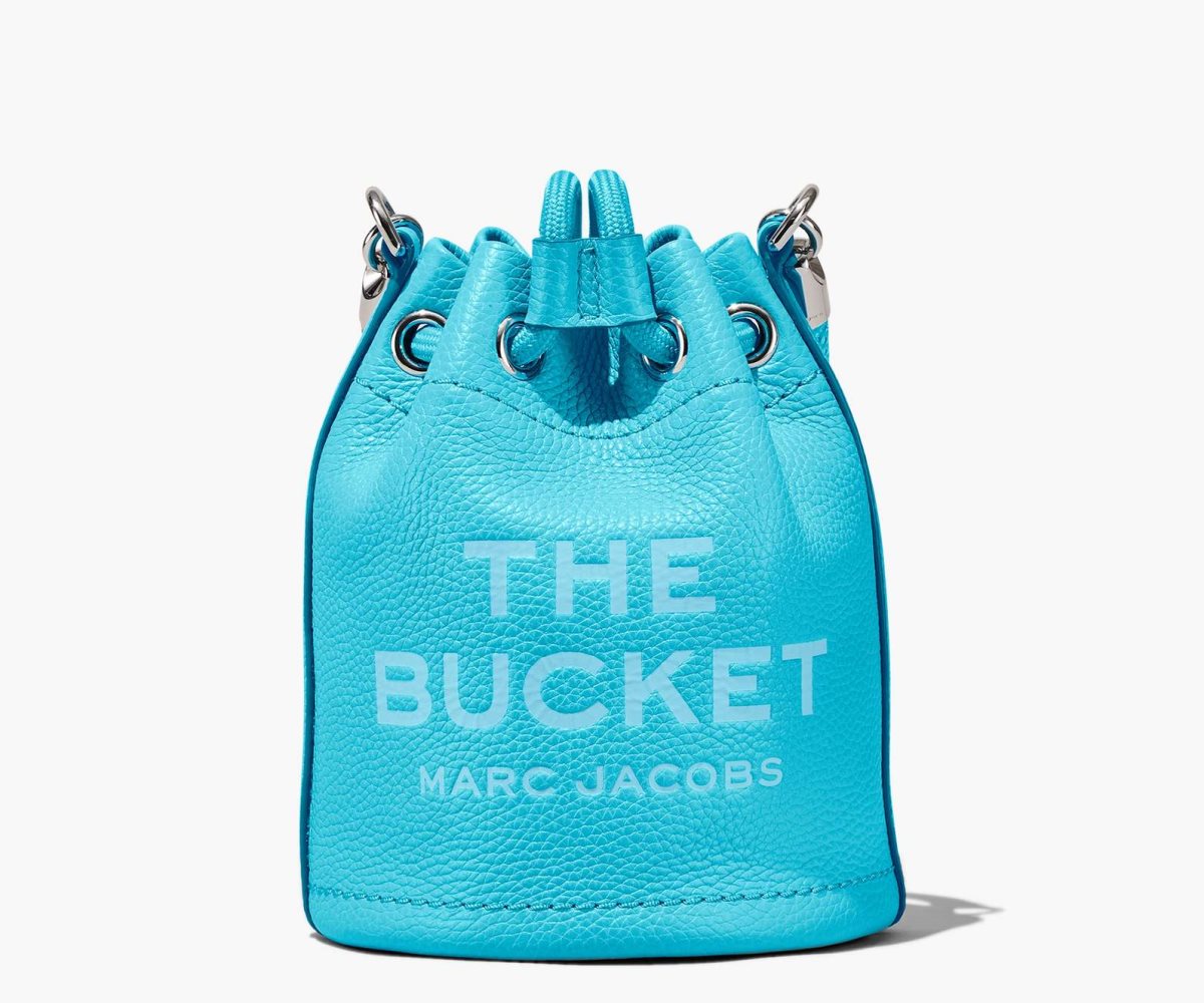 Marc Jacobs Leather Micro Bucket Bag Bucket Bag Pool | SYT601295