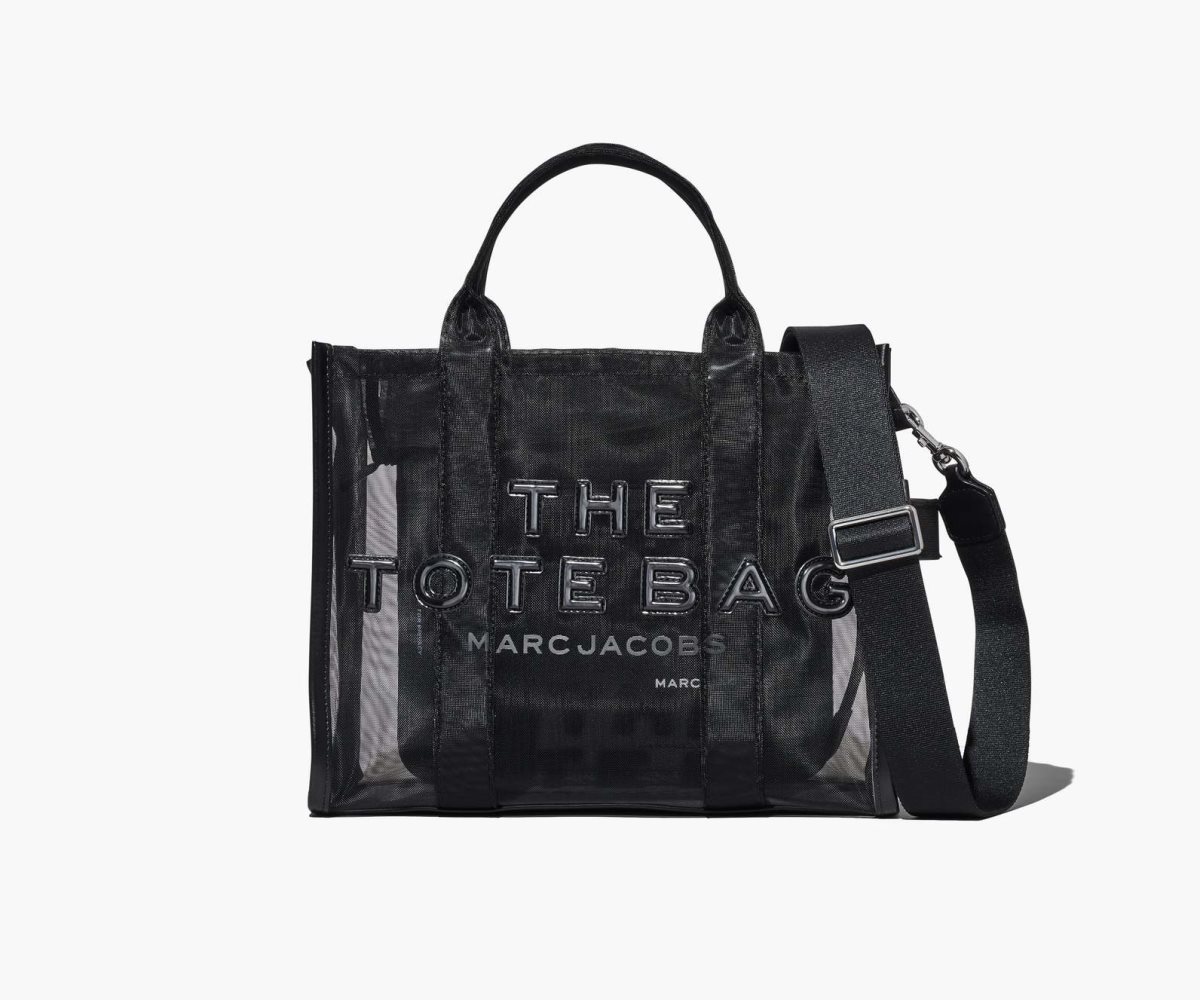 Marc Jacobs Mesh Medium Tote Bag The Tote Bag Blackout | BEM463810