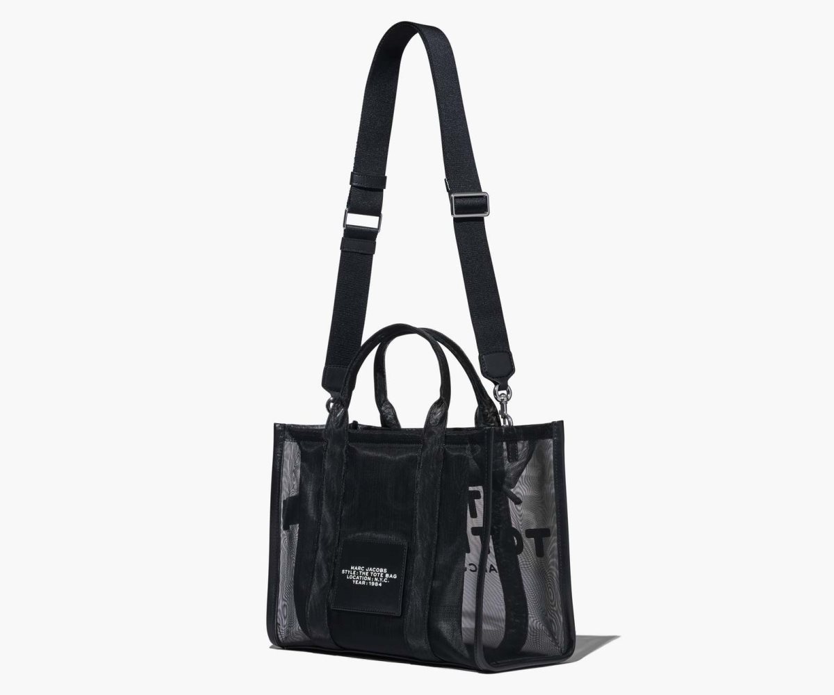 Marc Jacobs Mesh Medium Tote Bag The Tote Bag Blackout | BEM463810