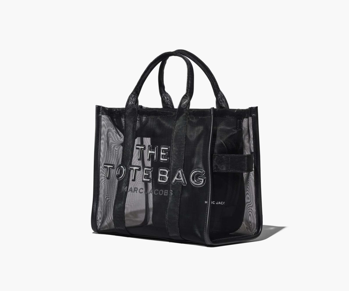 Marc Jacobs Mesh Medium Tote Bag The Tote Bag Blackout | BEM463810