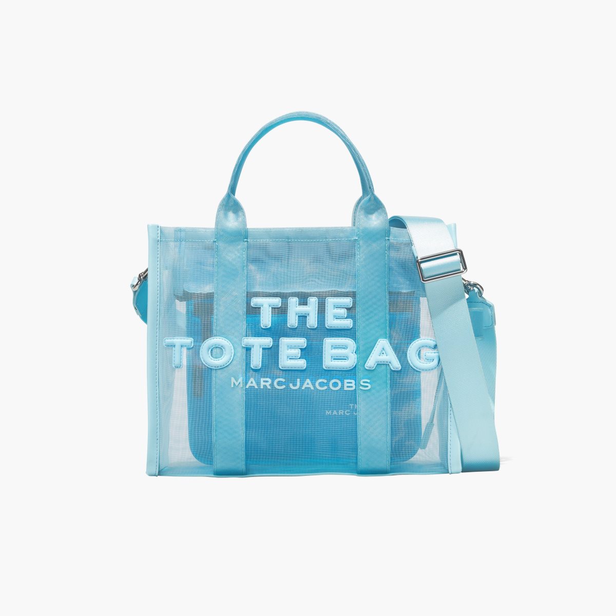 Marc Jacobs Mesh Medium Tote Bag The Tote Bag Pale Blue | IBP534068