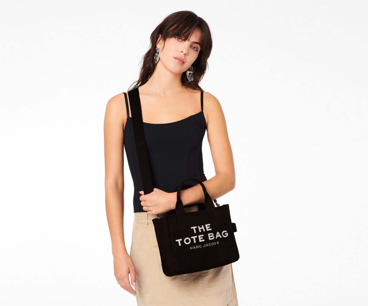 Marc Jacobs Mini Tote Bag The Tote Bag Black | NWL572486