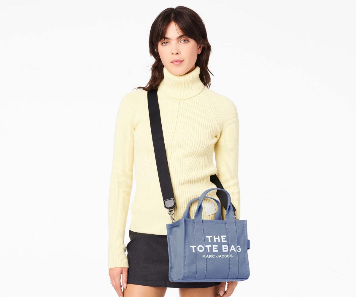 Marc Jacobs Mini Tote Bag The Tote Bag Blue Shadow | XKJ640197