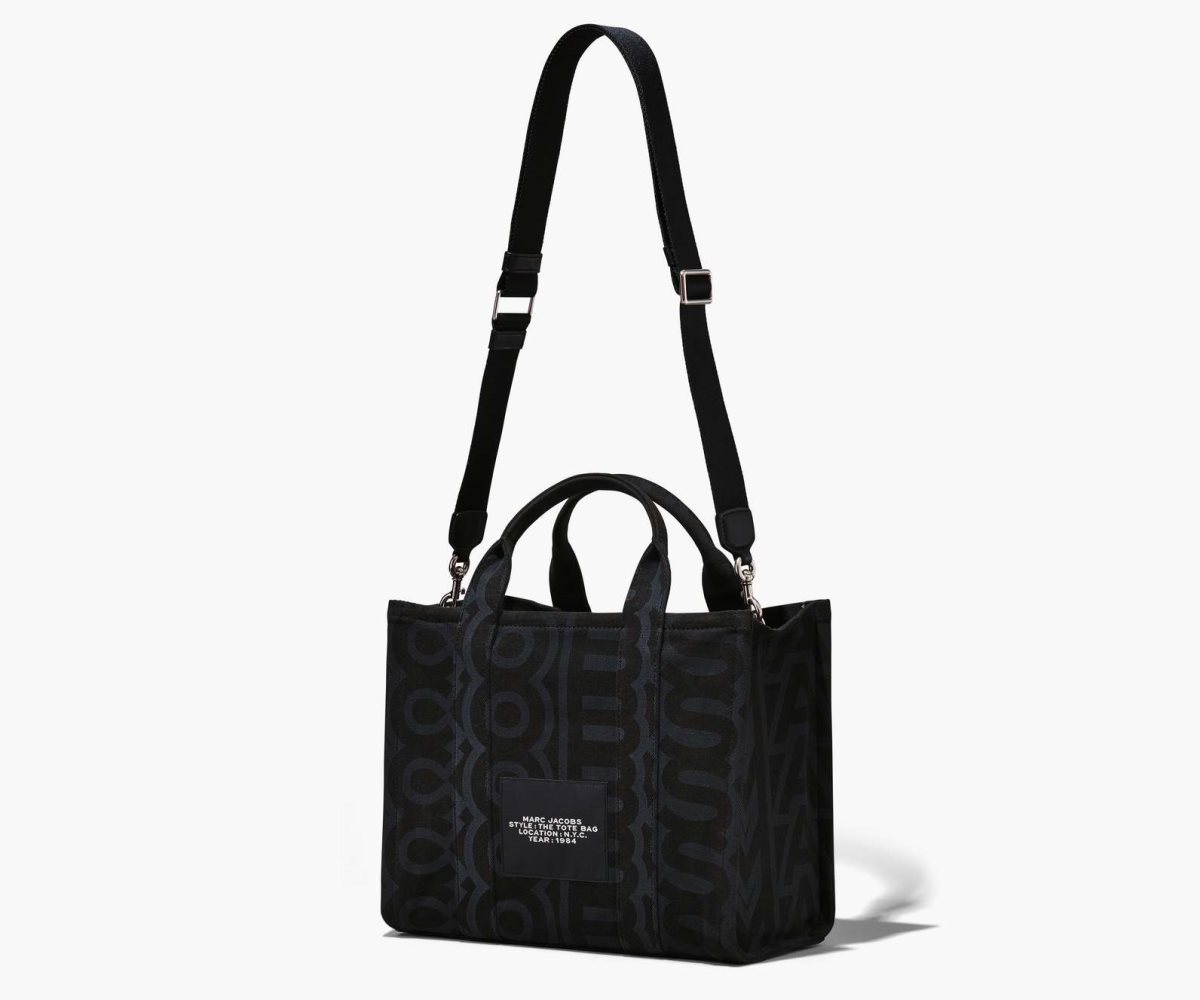 Marc Jacobs Outline Monogram Medium Tote Bag The Tote Bag Black Multi | HEX430269