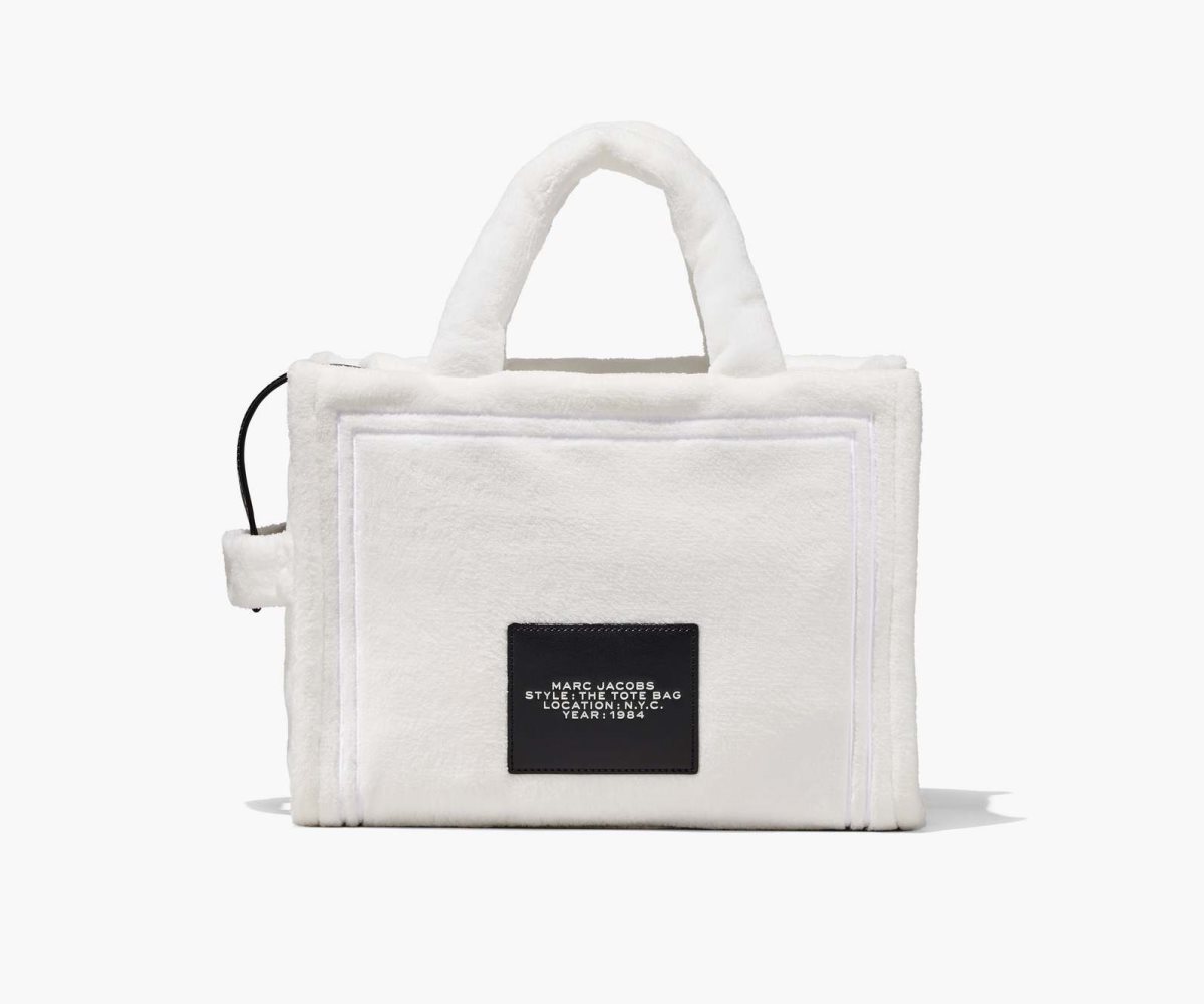 Marc Jacobs Terry Medium Tote Bag The Tote Bag White | JXF194267