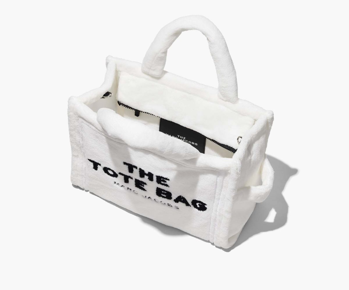 Marc Jacobs Terry Medium Tote Bag The Tote Bag White | JXF194267