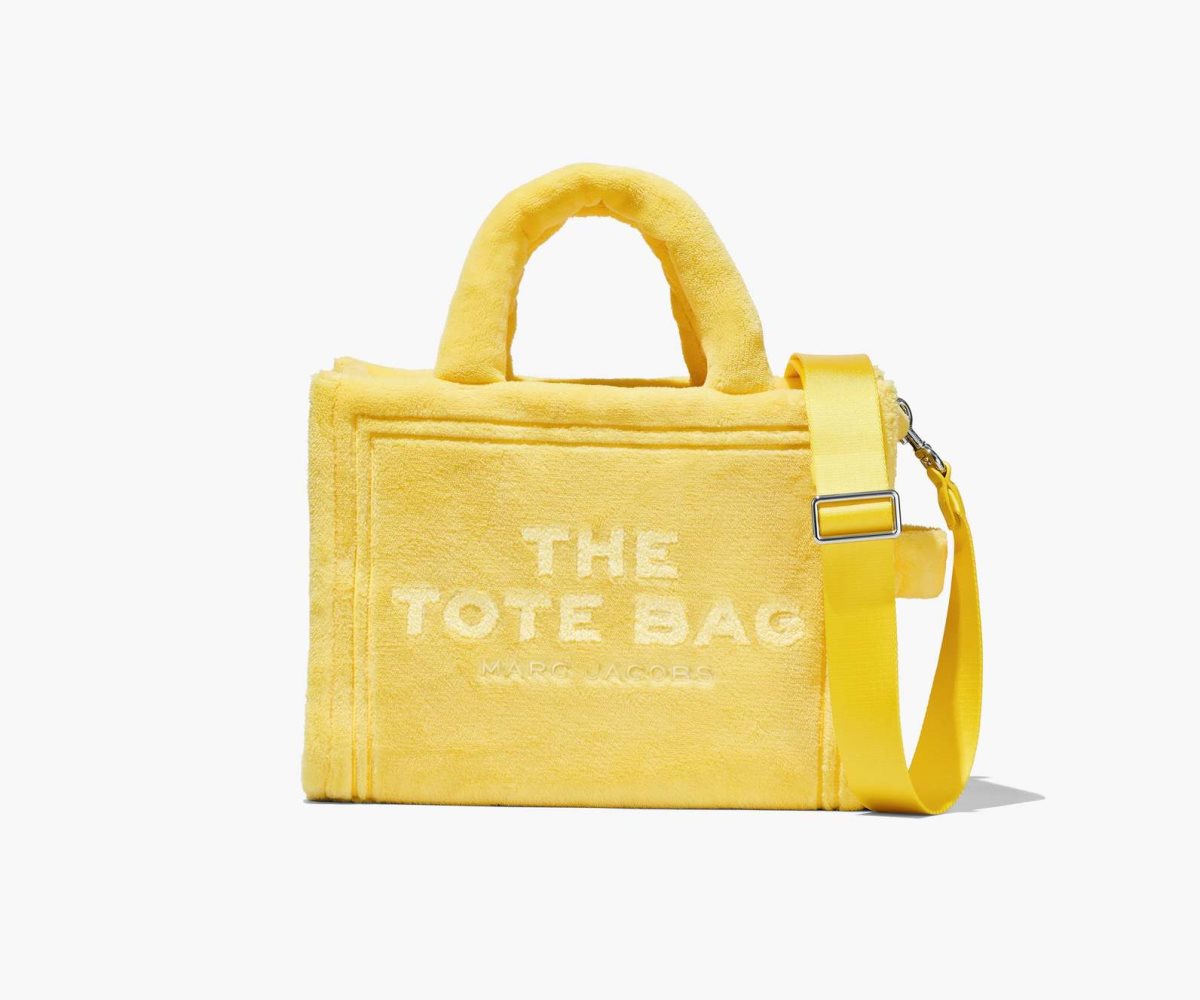 Marc Jacobs Terry Medium Tote Bag The Tote Bag Yellow | VPG692753