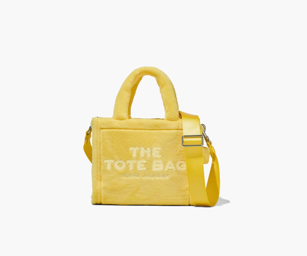 Marc Jacobs Terry Mini Tote Bag The Tote Bag Yellow | BUX016927