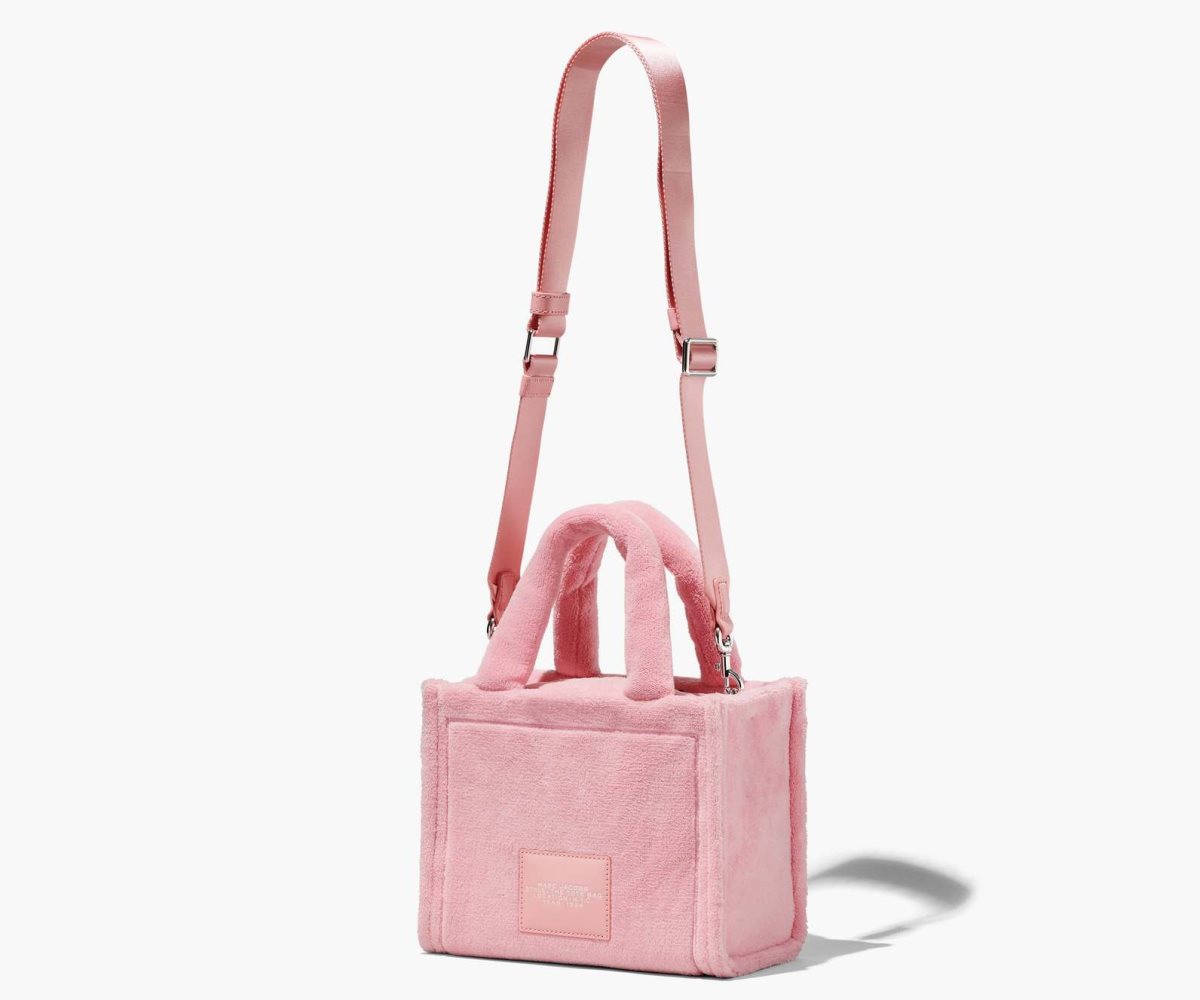 Marc Jacobs Terry Mini Tote Bag The Tote Bag Light Pink | RYX485620