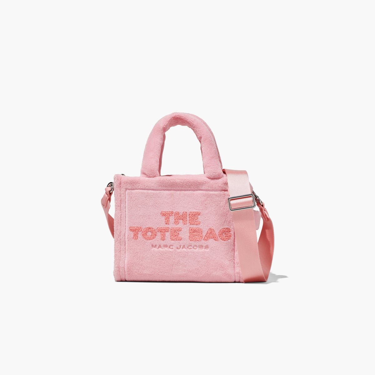 Marc Jacobs Terry Mini Tote Bag The Tote Bag Light Pink | RYX485620