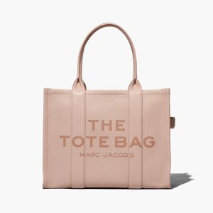 Marc Jacobs Leather Large Tote Bag The Tote Bag Rose | RME890421