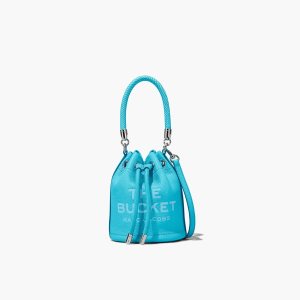 Marc Jacobs Leather Micro Bucket Bag Bucket Bag Pool | SYT601295