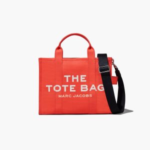 Marc Jacobs Medium Tote Bag The Tote Bag Electric Orange | TUN025186