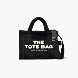 Marc Jacobs Terry Medium Tote Bag The Tote Bag Black | FNL364895