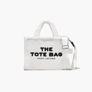 Marc Jacobs Terry Medium Tote Bag The Tote Bag White | JXF194267